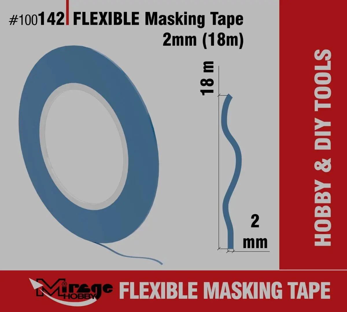 Elastyczna modelarska taśma maskująca 18m - Papiernicze i szkolne