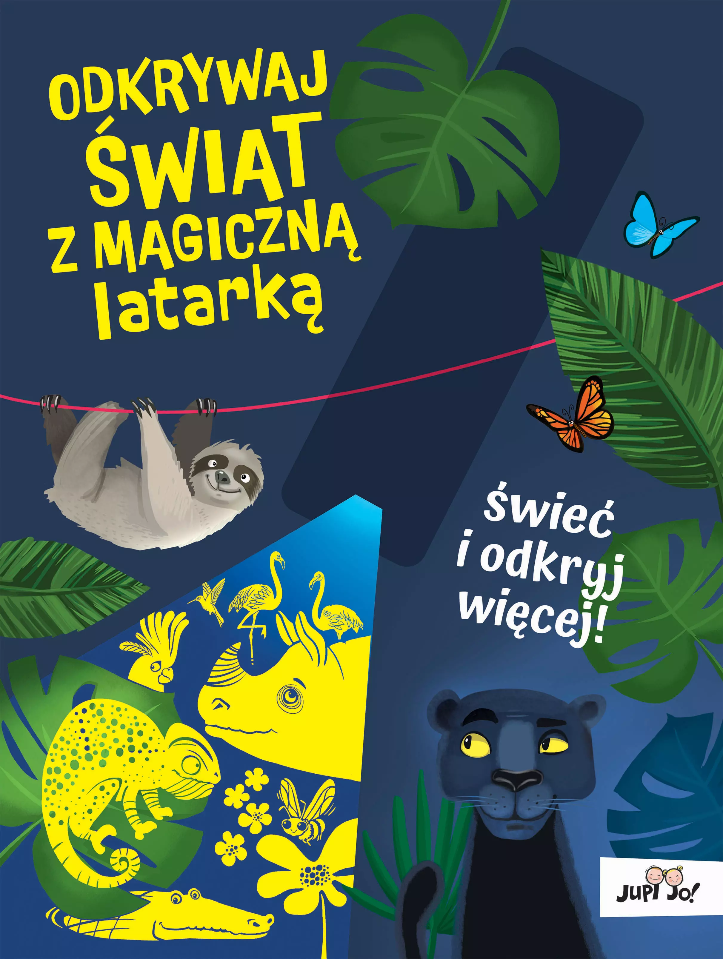 Odkrywaj świat z magiczną latarką - Książki