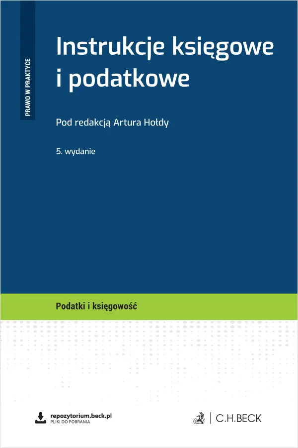 Instrukcje księgowe i podatkowe + wzory do pobrania - Książki