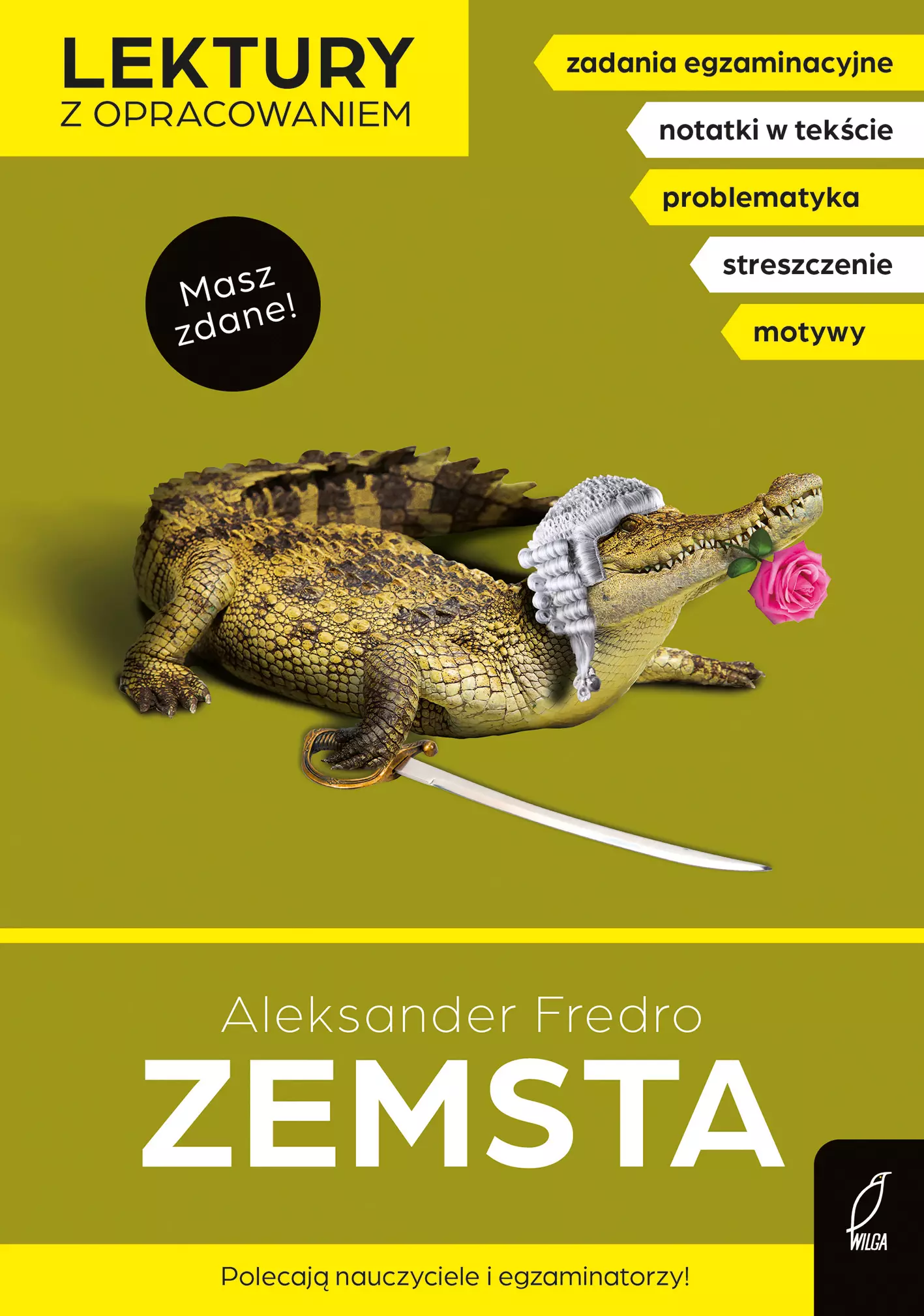 Zemsta. Lektura z opracowaniem - Książki