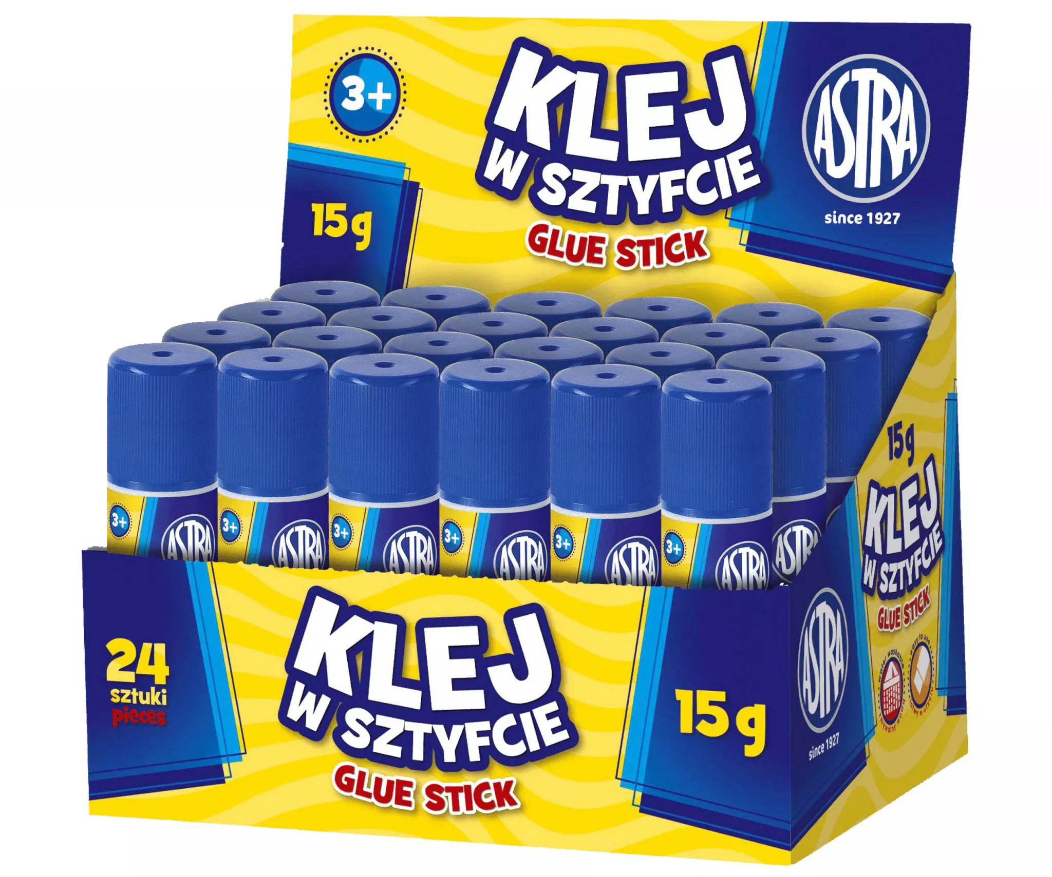 Klej w sztyfcie, 15 g - Papiernicze i szkolne