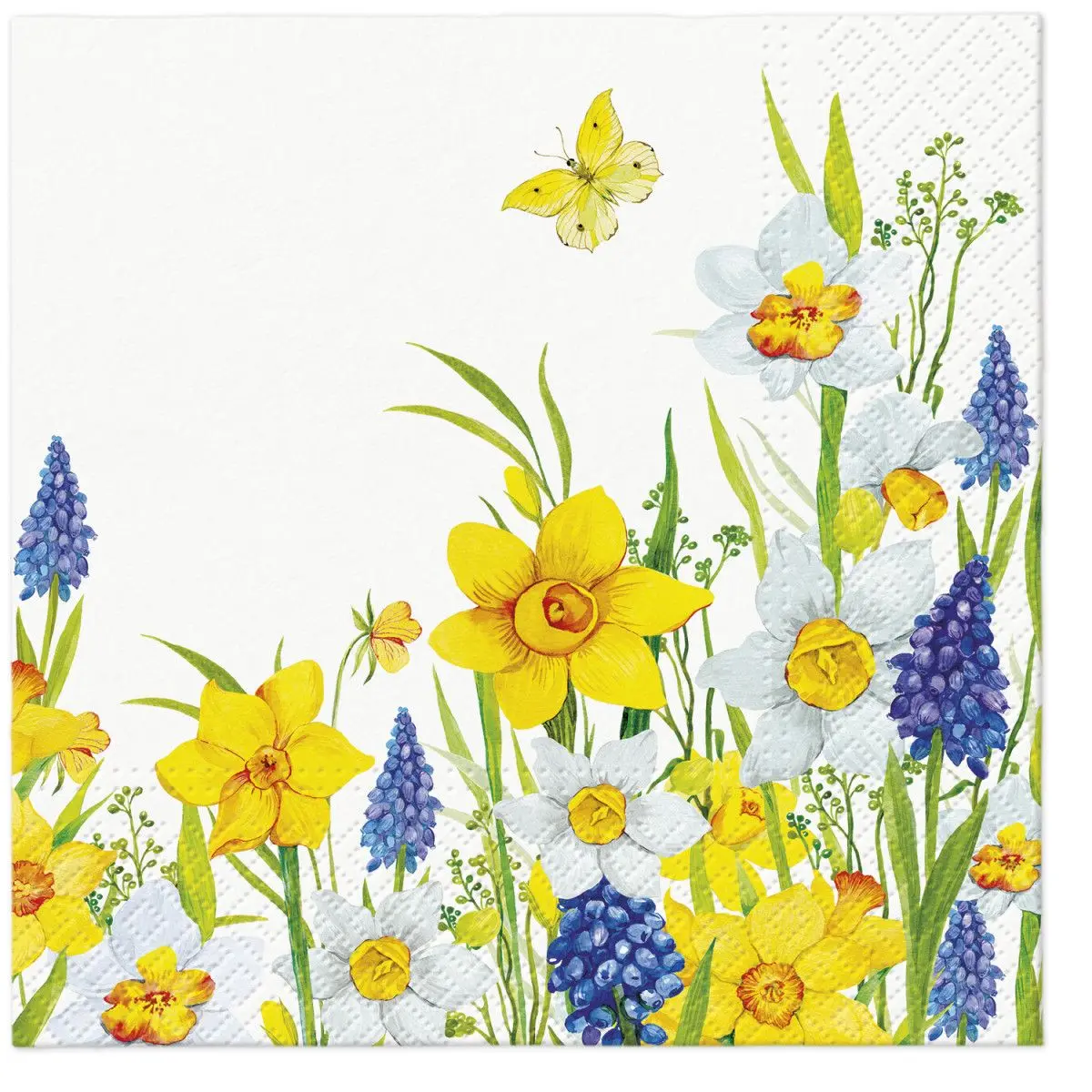 Serwetki Tete Spring Daffodills mix nadruk bibuła [mm:] 330x330 Paw (TL122600) - Elektronika i akcesoria