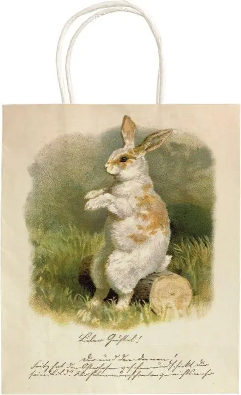 Torebka ozdobna A5 STBAG171 Wielkanoc Króliczek - Papiernicze i szkolne