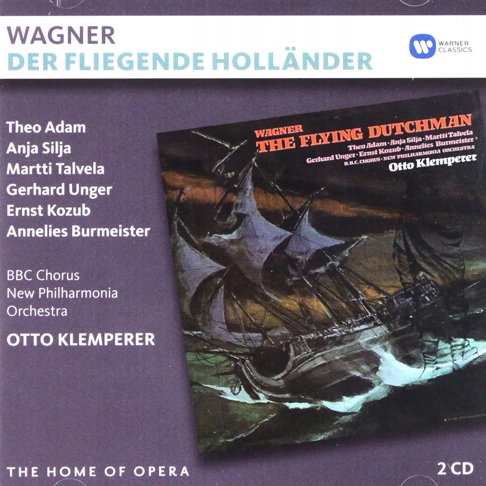 Wagner: Der Fliegende Hollande, CD - Muzyka