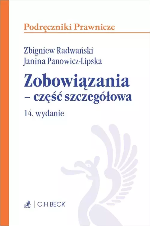 Zobowiązania - część szczegółowa wyd.14/2022 - Książki