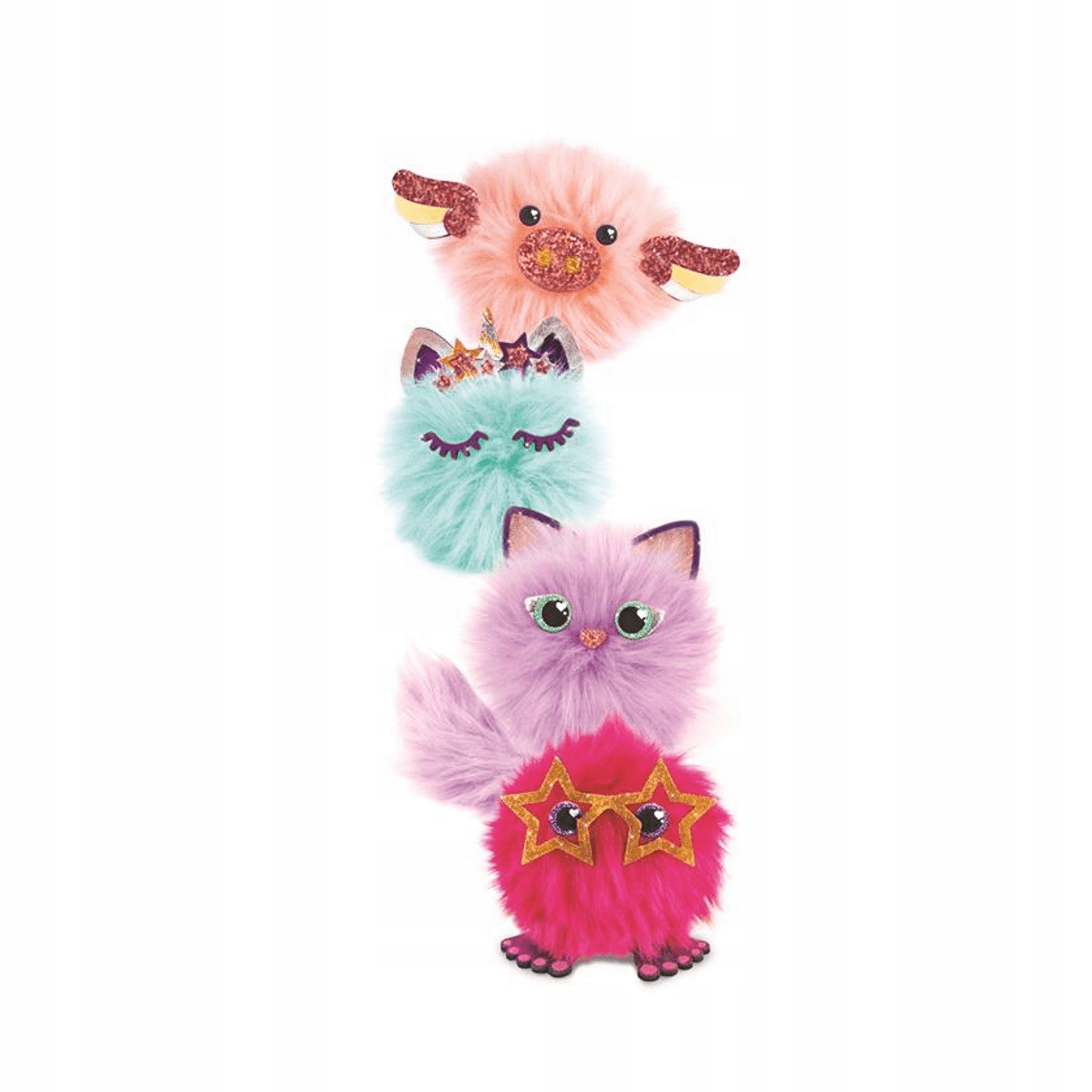 Zestaw do tworzenia breloczków. Puszysty przyjaciel - Zabawki