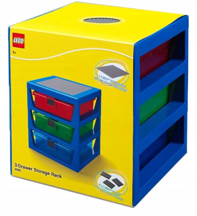Regał Lego 3-Drawer Rack 4095
