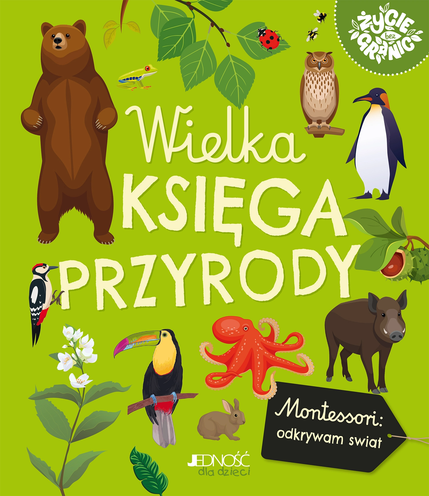 Wielka księga przyrody. Montessori: poznaję świat - Książki