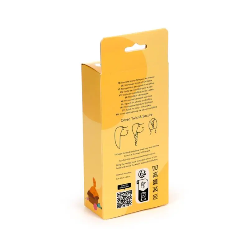 Turban do włosów z mikrofibry, Beans & Co Cats - Zabawki