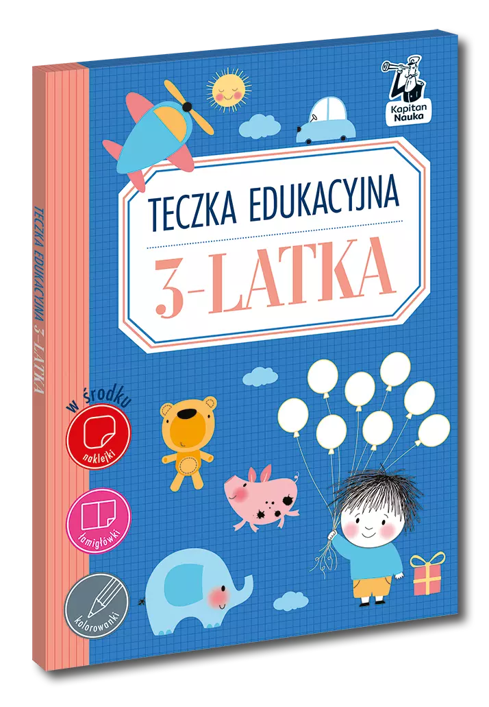 Teczka edukacyjna 3-latka - Książki