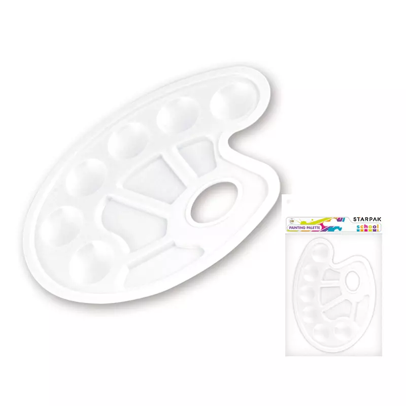 Plastikowa paleta do farb - Papiernicze i szkolne