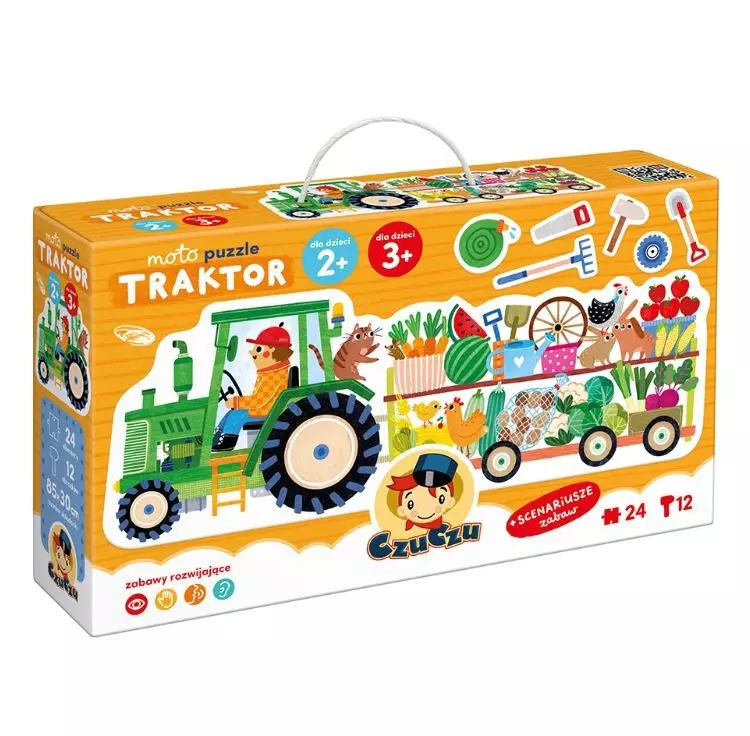 CzuCzu Moto puzzle Traktor - Puzzle