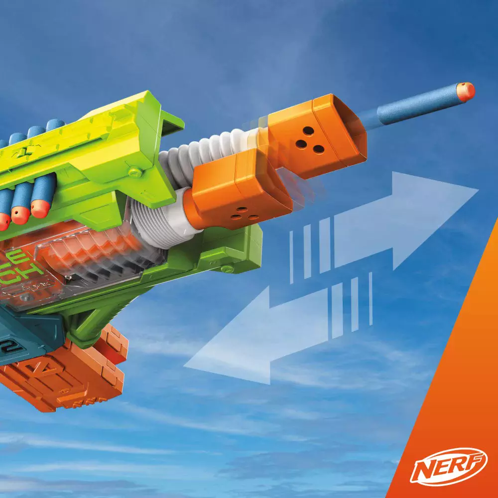 Nerf Elite. Wyrzutnia Double Punch + strzałki - Hasbro