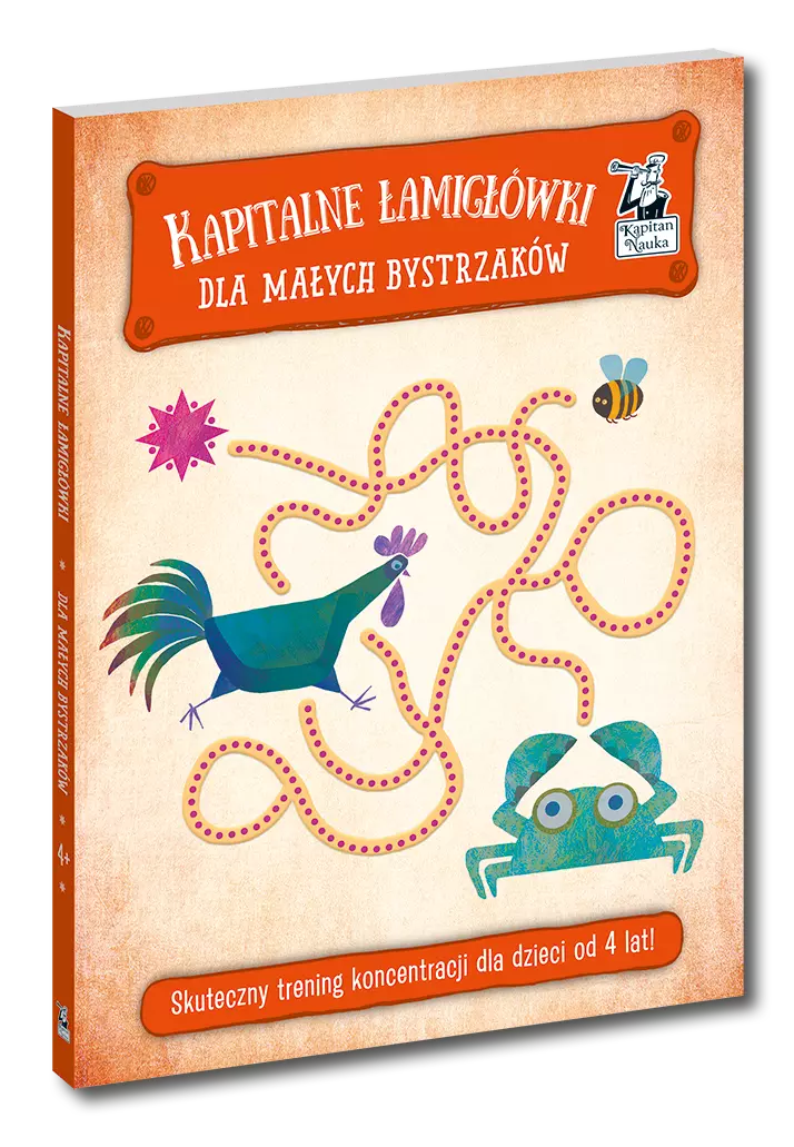 Kapitalne łamigłówki dla małych bystrzaków - Książki