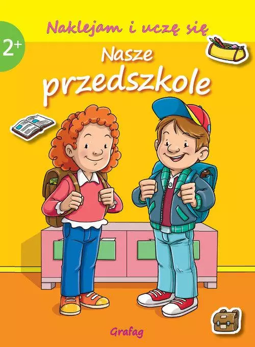 Naklejam i uczę się Nasze przedszkole - Książki