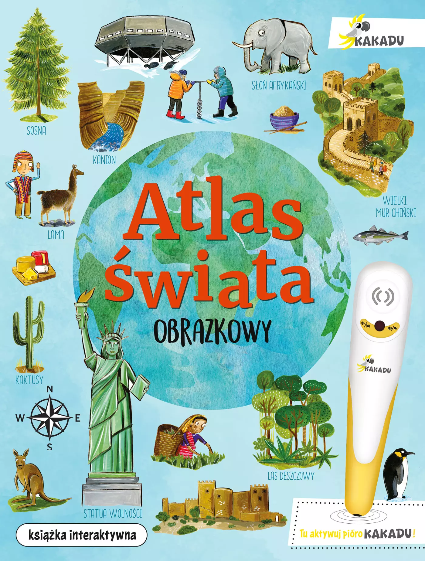 Kakadu. Obrazkowy atlas świata - Książki