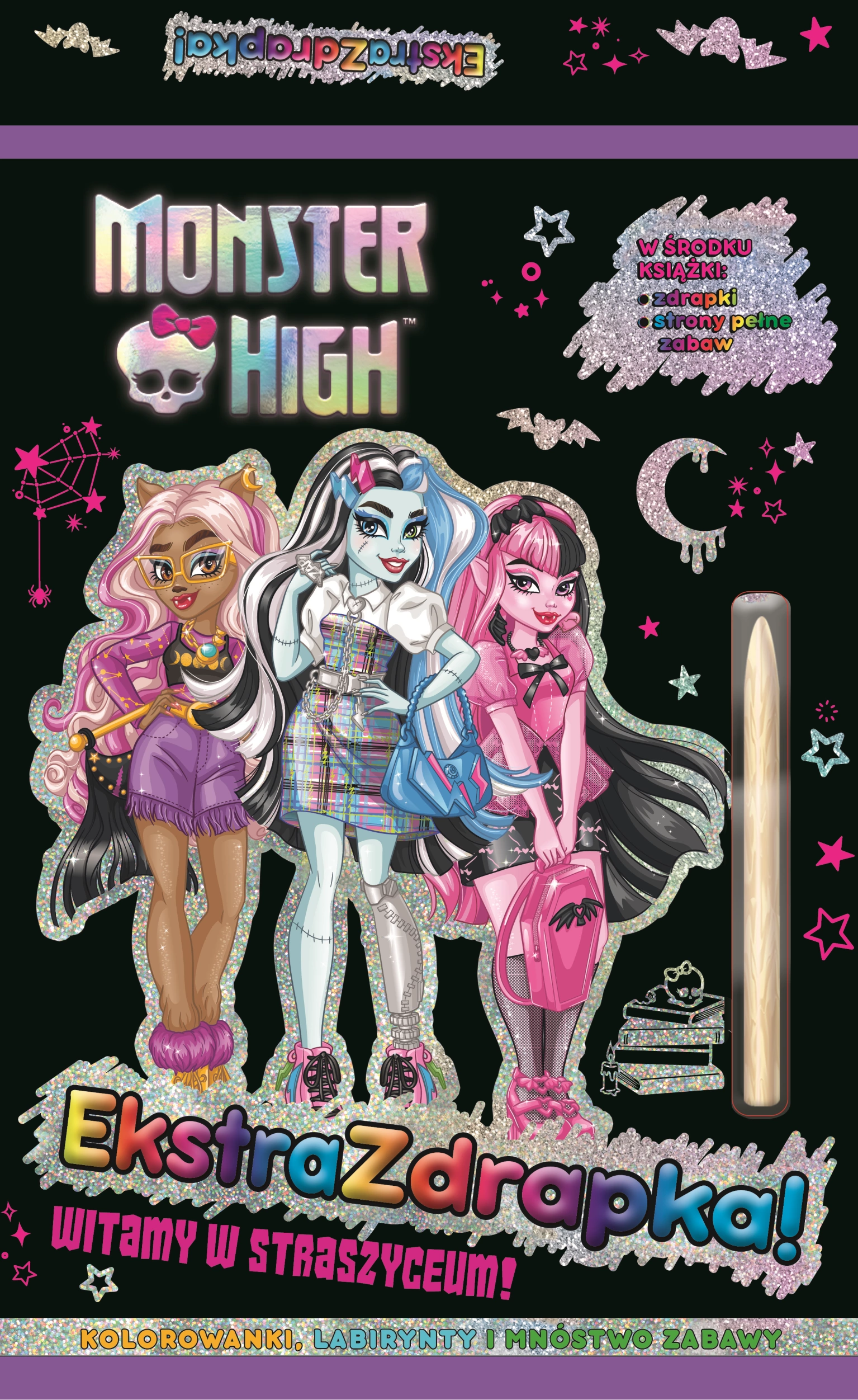 Monster High. Ekstrazdrapka. Witamy w straszyceum! - Książki