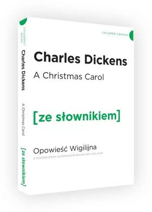 A Christmas Carol / Opowieść Wigilijna z podręcznym słownikiem angielsko-polskim - Książki