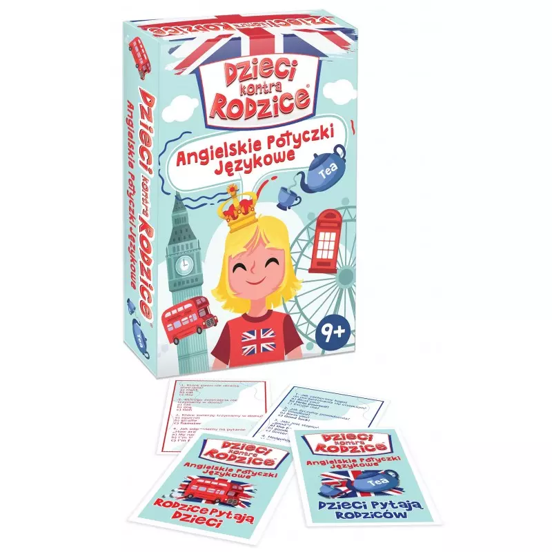 Dzieci kontra Rodzice. Angielskie potyczki językowe - Gry