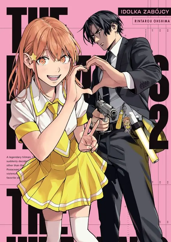 Manga akcji o zabójcy będącym fanem idolki seinen - Idolka Zabójcy Tom 2