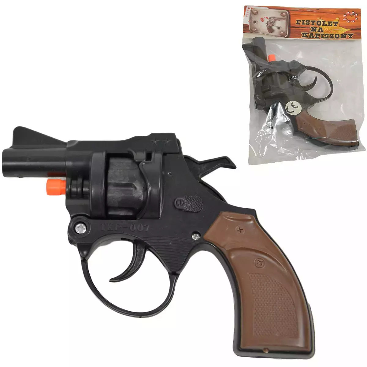 Pistolet na spłonkę - Zabawki