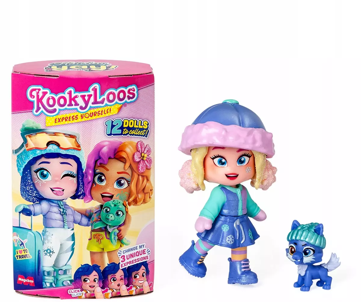 KookyLoos. Laleczka niespodzianka Holiday Yay! - Zabawki