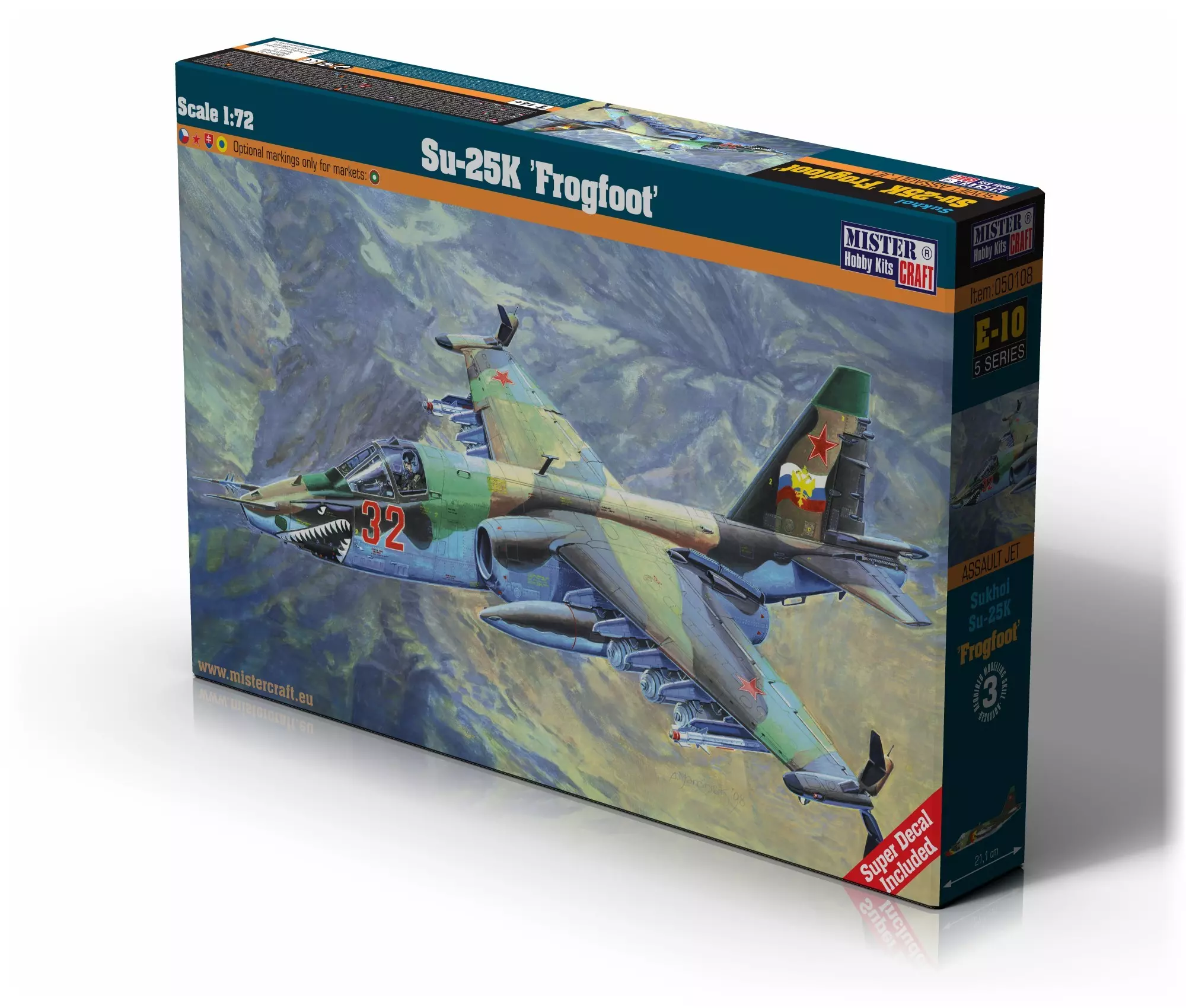 Su-25K Frogfoot, E-10, 1:72