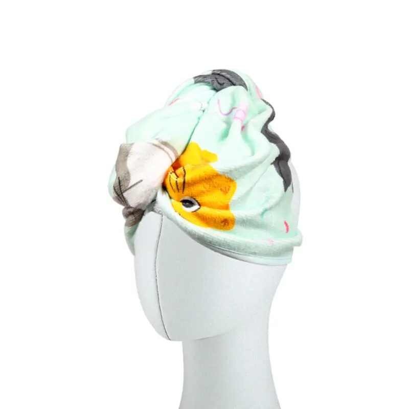 Turban do włosów z mikrofibry, Beans & Co Cats - Zabawki