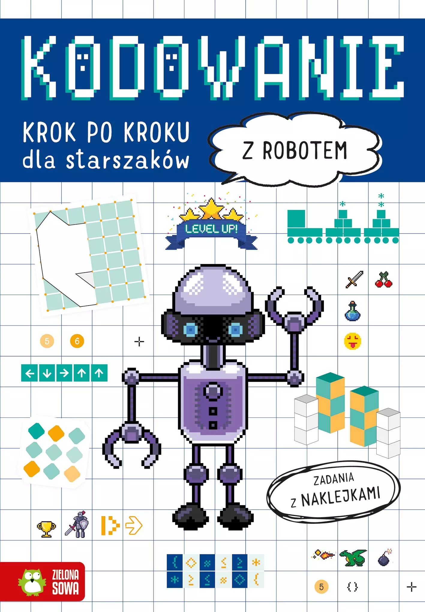 Kodowanie krok po kroku. Dla starszaków. Z robotem - Książki
