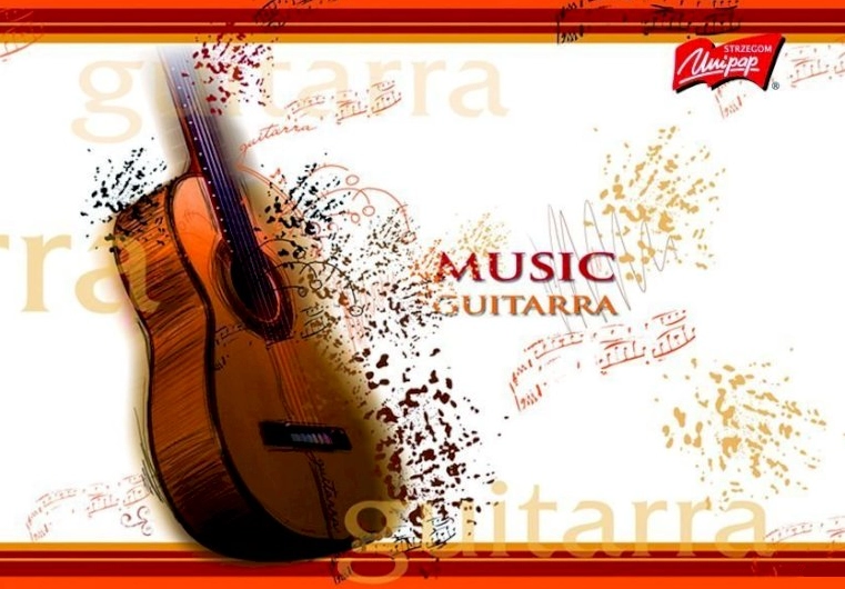 Zeszyt do nut A5 16 kartek, mix wzorów - Papiernicze i szkolne