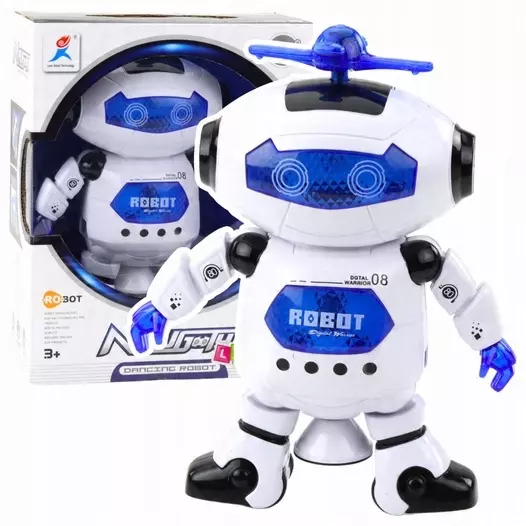 Elektroniczny Robot Interaktywny Tańczący Światła Dźwięki - Zabawki