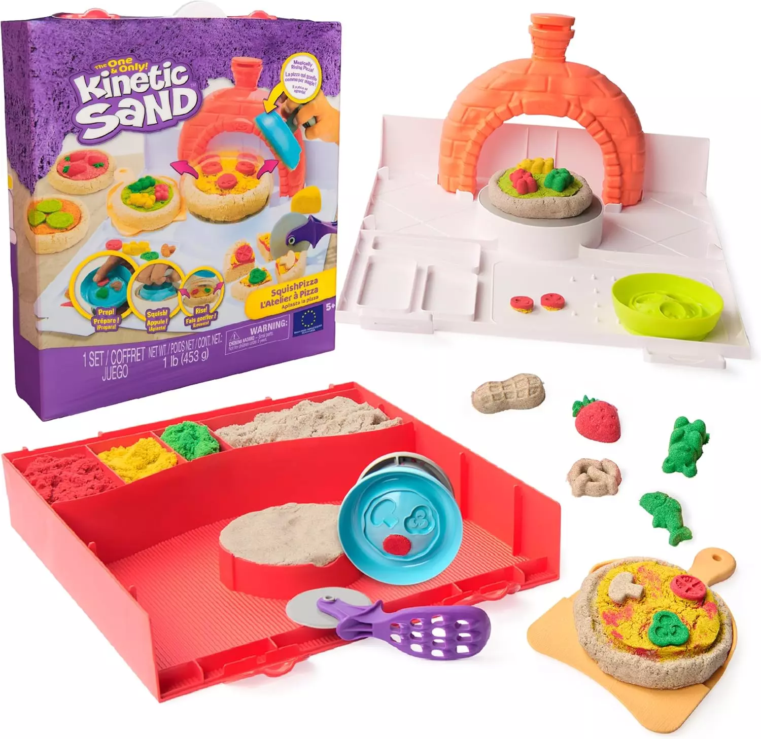 Kinetic Sand. Puszysta pizza