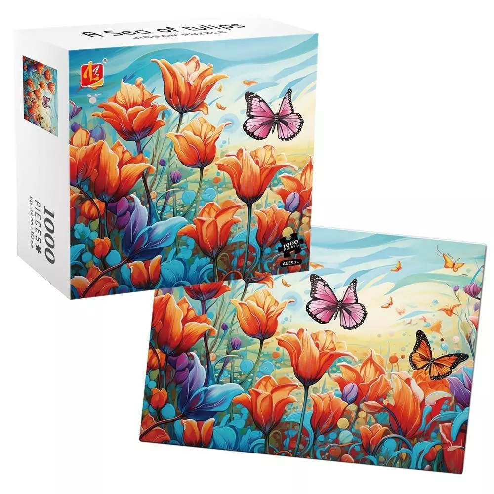 Puzzle 1000 Tulipany