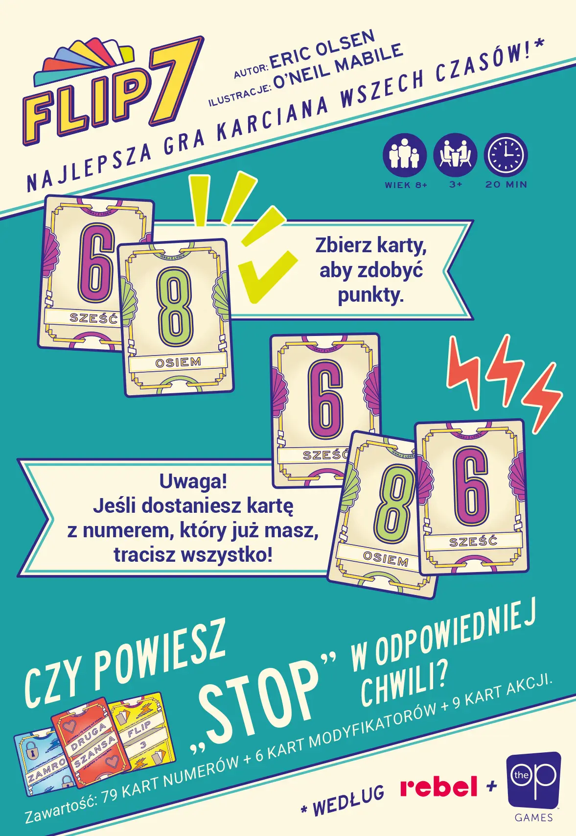 Flip 7 (edycja polska) - Gry