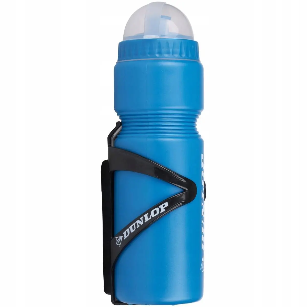 Bidon Rowerowy Dunlop 750ML z Koszykiem Niebieski - Elektronika i akcesoria