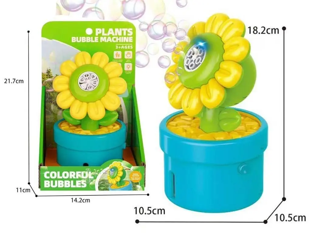 Słonecznik na bańki mydlane światło - Zabawki