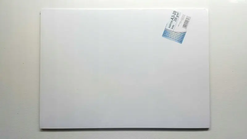 KARTON A3-20 BIAŁY 170 - Papiernicze i szkolne