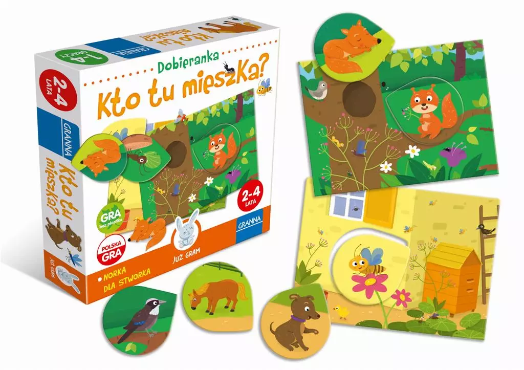 Kto tu mieszka? - Gry