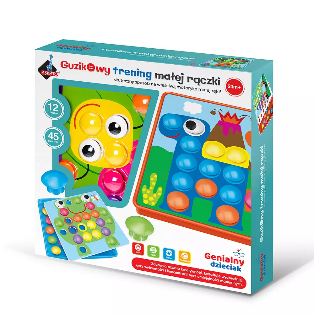 Guzikowy trening małej rączki - Zabawki