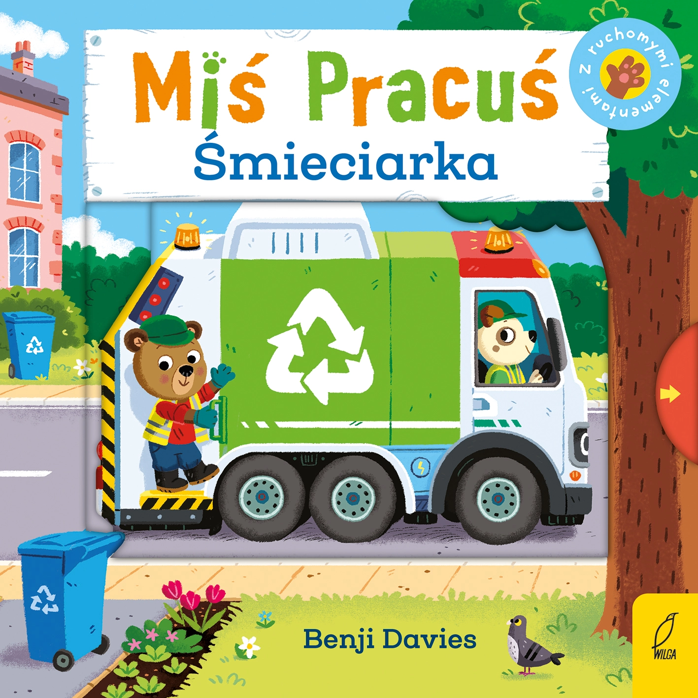 Miś Pracuś. Śmieciarka - Książki
