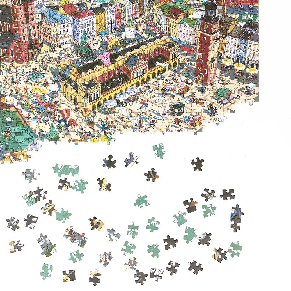 Puzzlove CzuCzu 1000 elementów. Miasto Kraków - Puzzle