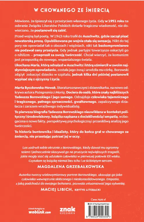 Nieocalony. Tadeusz Borowski. Biografia - Książki