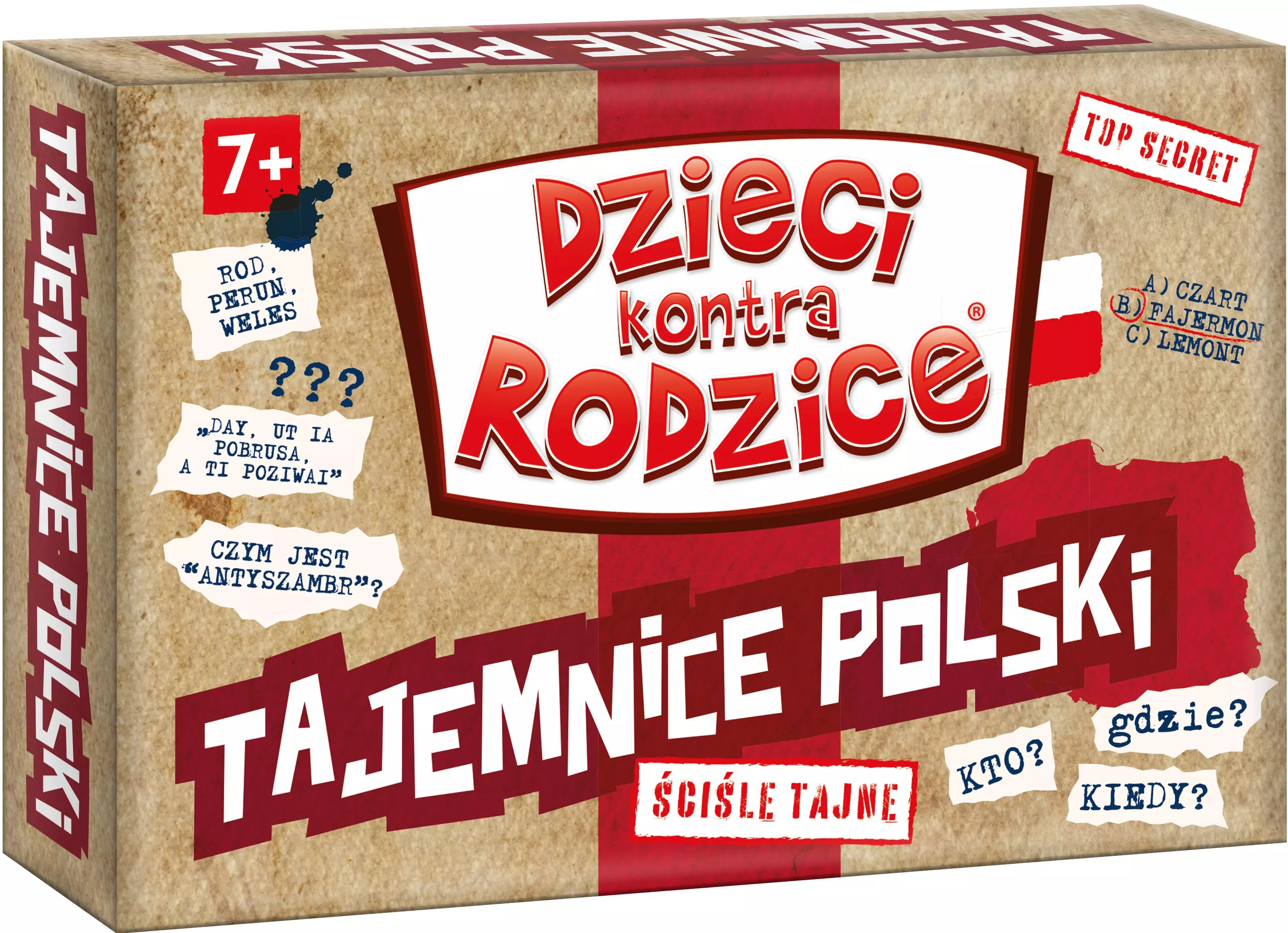 Dzieci kontra Rodzice. Tajemnice Polski - Gry