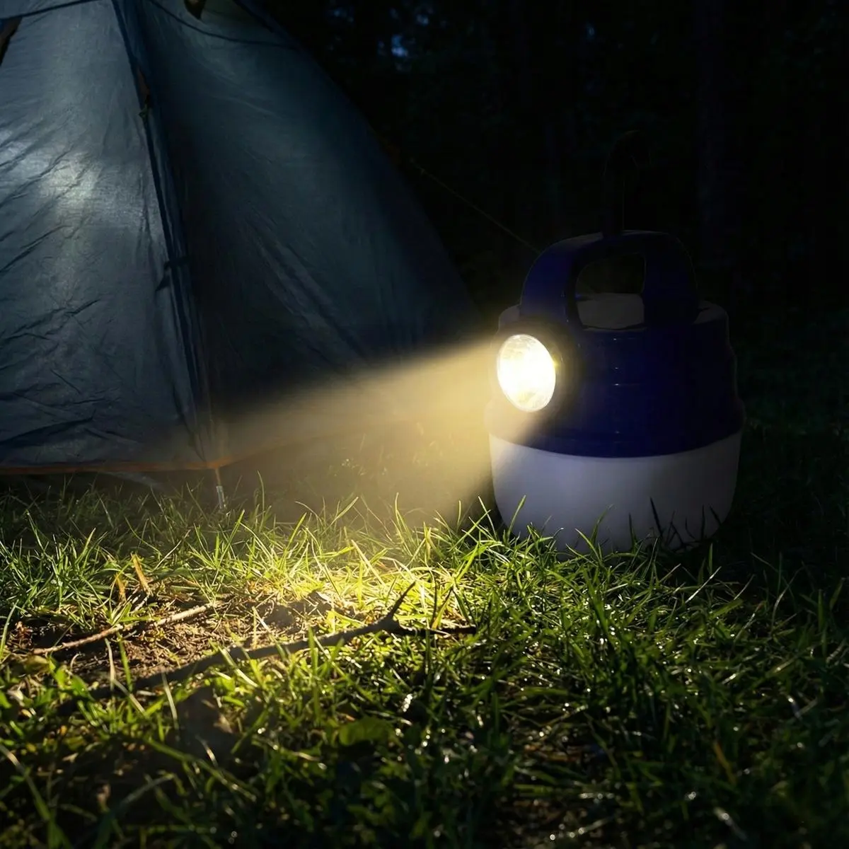 Latarka Lampa Camping Ładowanie USB i Solar Redcliffs - Elektronika i akcesoria