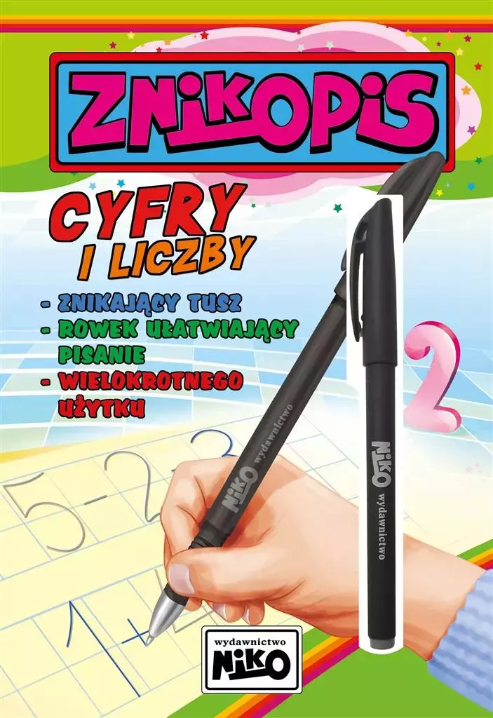 Znikopis. Cyfry i liczby - Książki