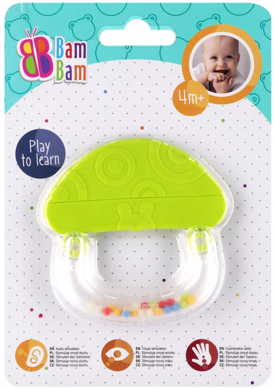 Gryzak Grzybek Bam Bam 569050 - Zabawki