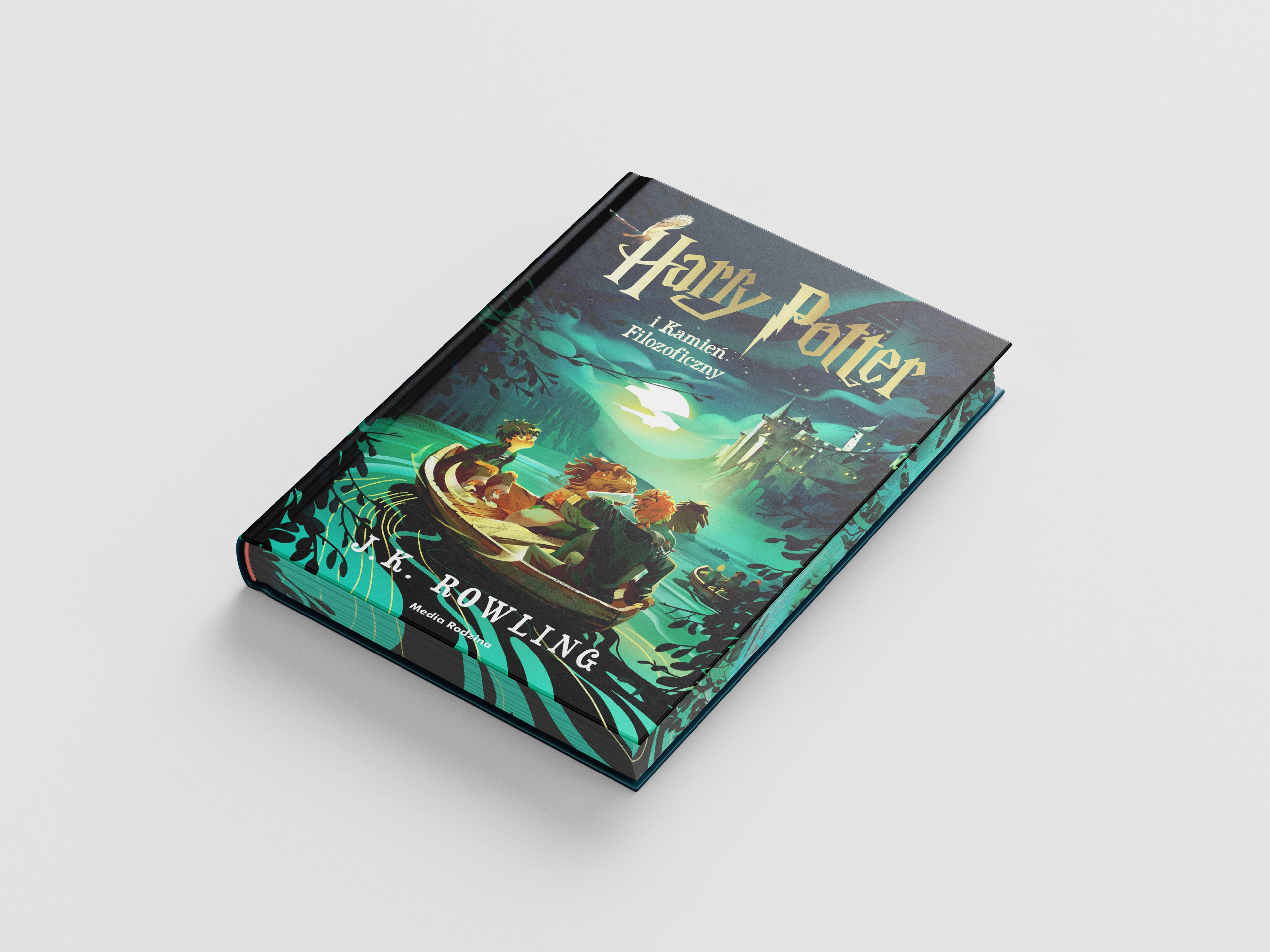 Harry Potter i Kamień Filozoficzny. Edycja limitowana (barwione brzegi) - Książki