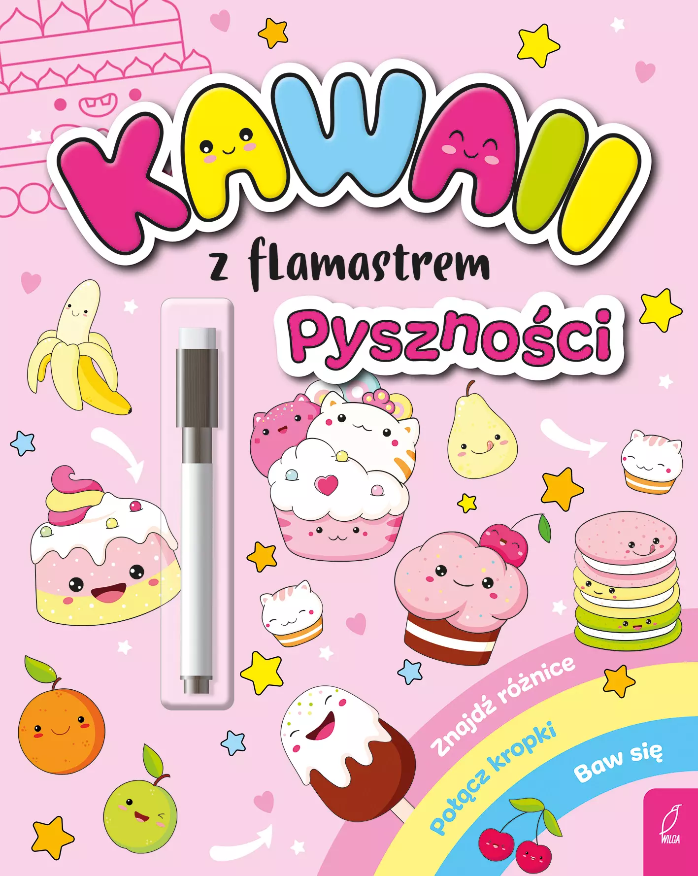 Kawaii z flamastrem. Pyszności - Książki