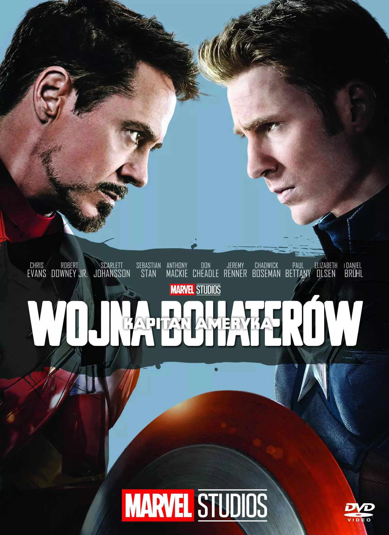 Kapitan Ameryka. Wojna bohaterów, DVD - Filmy