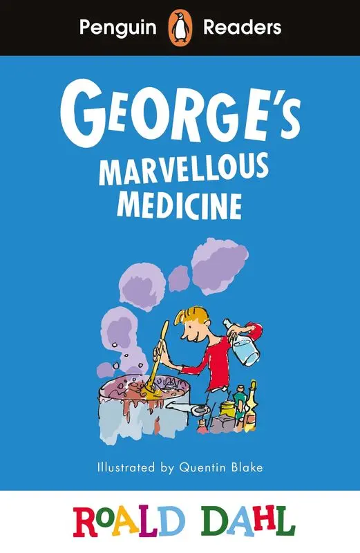 Georges Marvellous Medicine. Penguin Readers Level 3 wer. angielska - Książki